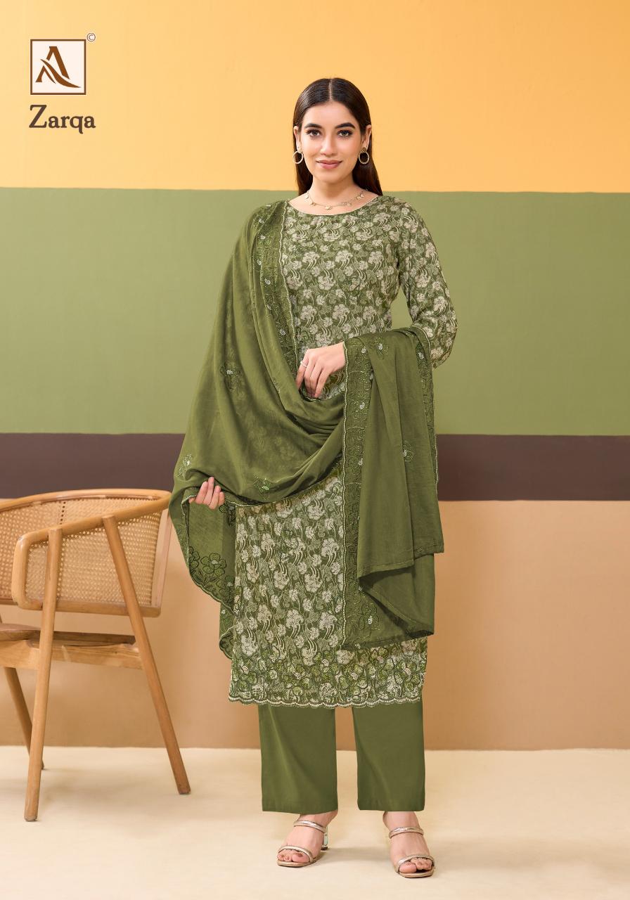 Alok Zarqa catalog wholesale dress material market bangalore