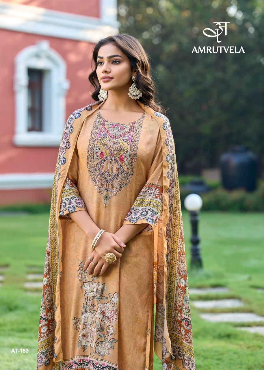 Amrutvela AT153 catalog fashid wholesale pakistani suit