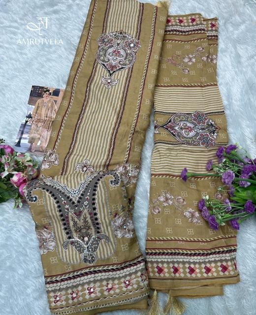 Amrutvela AT155 catalog wholesale market for pakistani suits in delhi