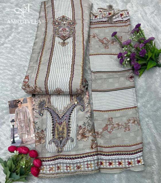 Amrutvela AT155 catalog wholesale market for pakistani suits in delhi