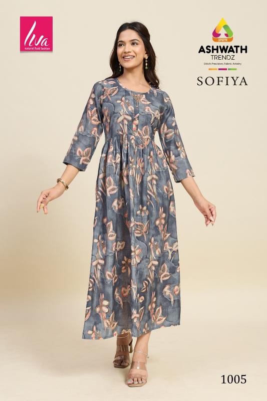 Ashwath Sofiya catalog anarkali kurtis wholesale