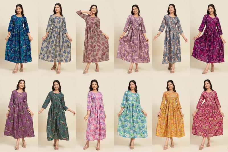 Ashwath Sofiya catalog anarkali kurtis wholesale