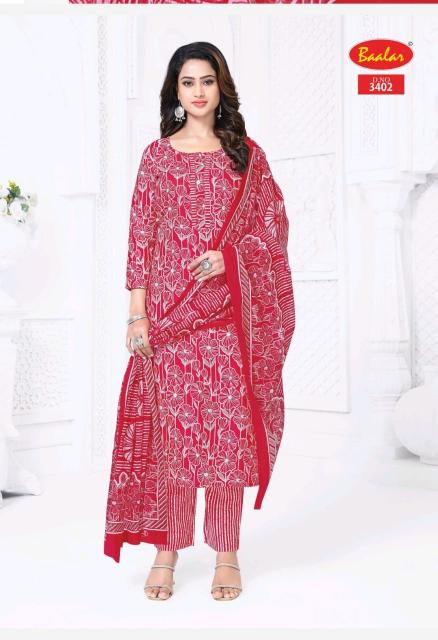 Baalar Zaara Vol-34 – Kurti Pant With Dupatta - Wholesale Catalog