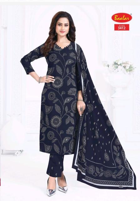 Baalar Zaara Vol-34 – Kurti Pant With Dupatta - Wholesale Catalog