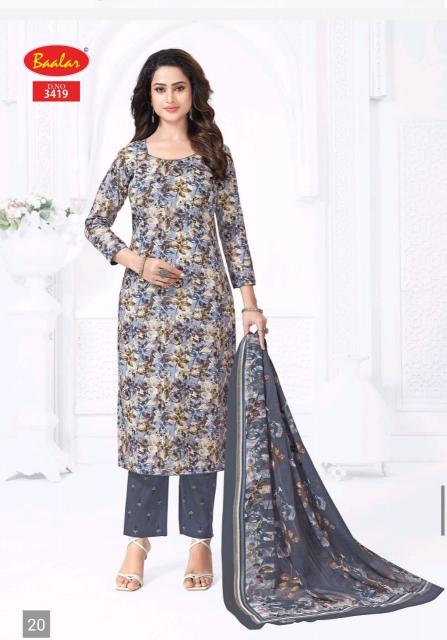 Baalar Zaara Vol-34 – Kurti Pant With Dupatta - Wholesale Catalog