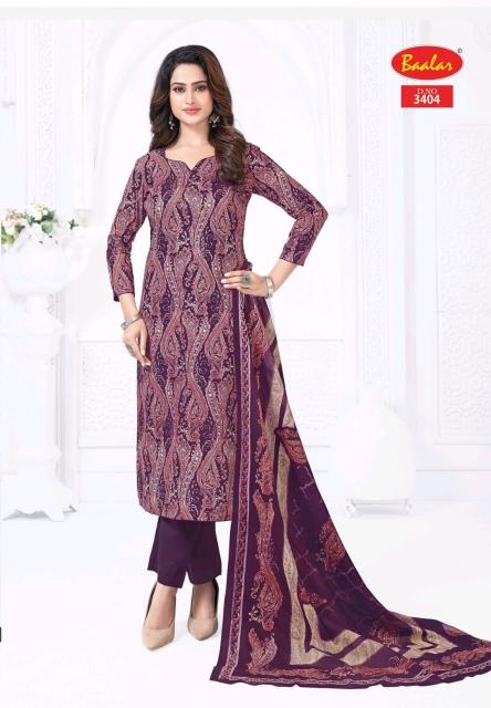Baalar Zaara Vol-34 – Kurti Pant With Dupatta - Wholesale Catalog