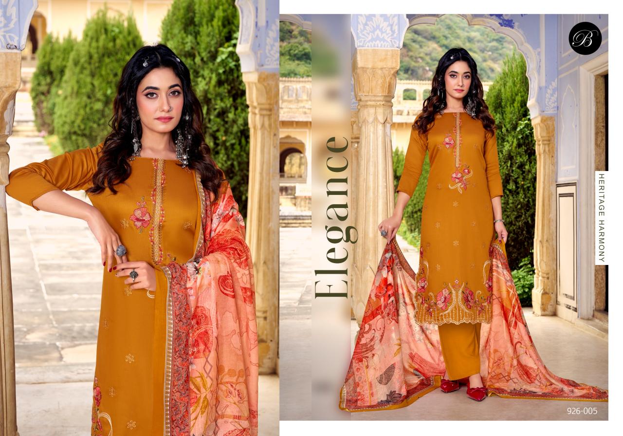 Belliza Zarqash Vol 13 catalog ladies dress material wholesalers in dadar