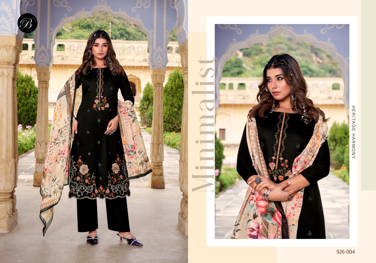Belliza Zarqash Vol 13 catalog ladies dress material wholesalers in dadar