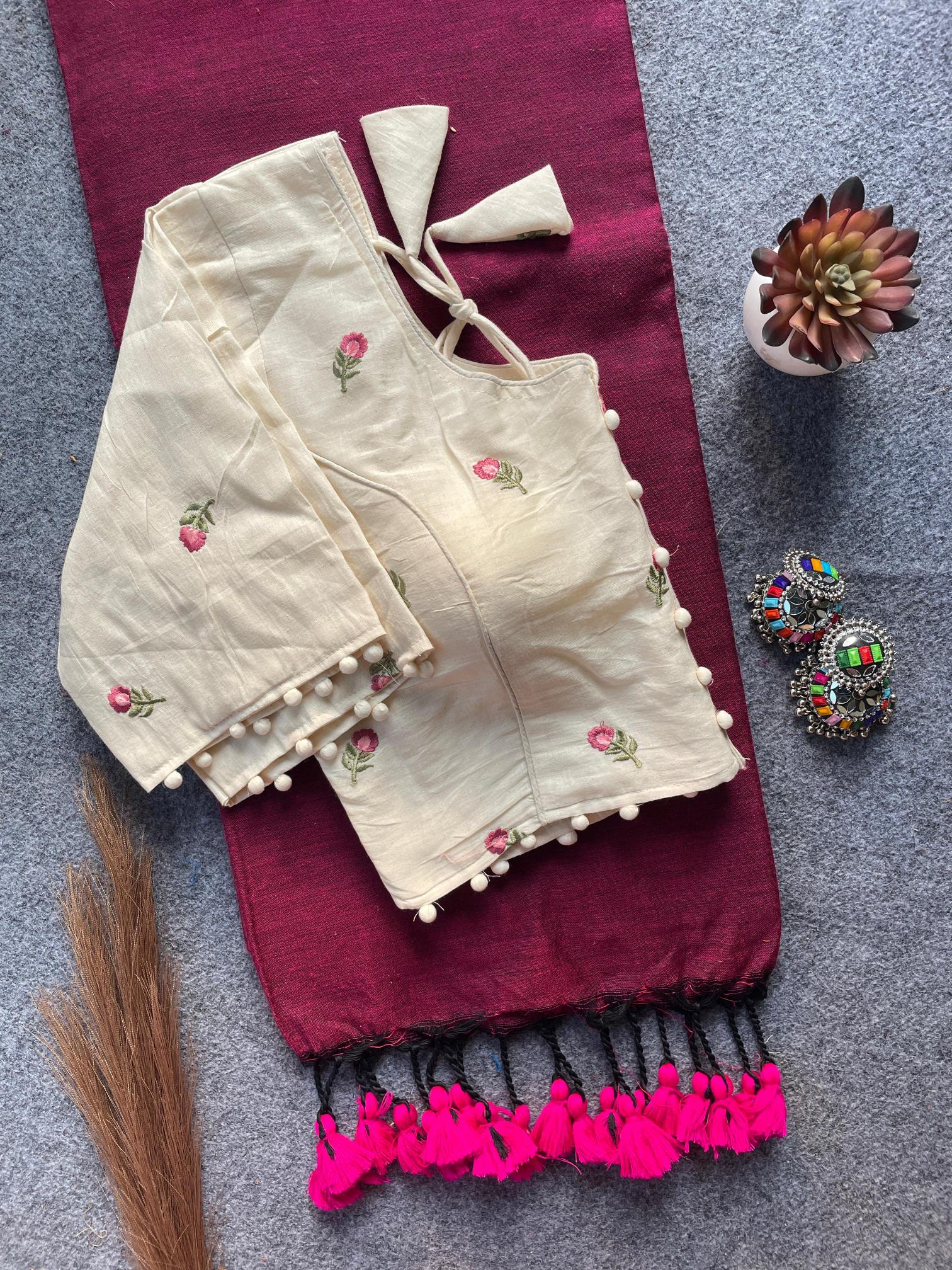 Blousewala khadi with blouse vol 3 catalog surat special cotton sarees wholesale price online