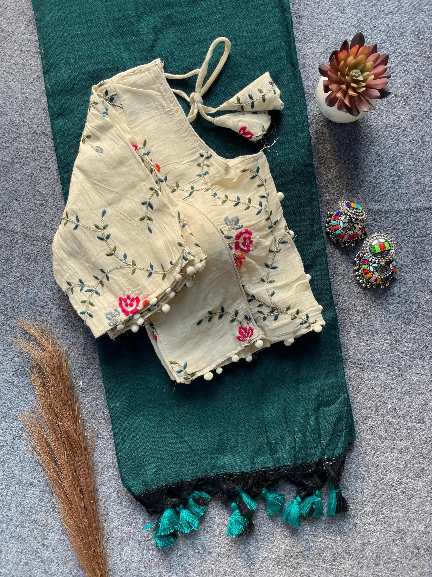 Blousewala khadi with blouse vol 3 catalog surat special cotton sarees wholesale price online