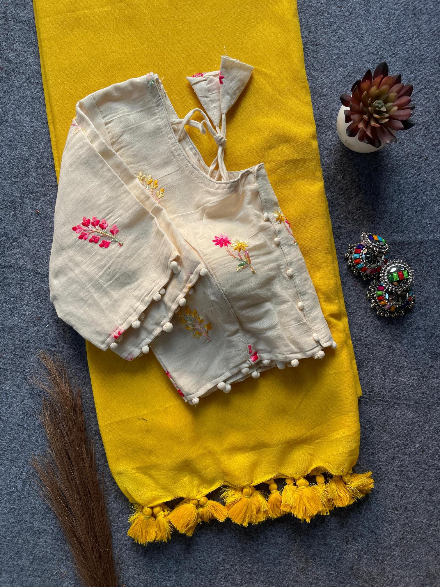 Blousewala khadi with blouse vol 3 catalog surat special cotton sarees wholesale price online