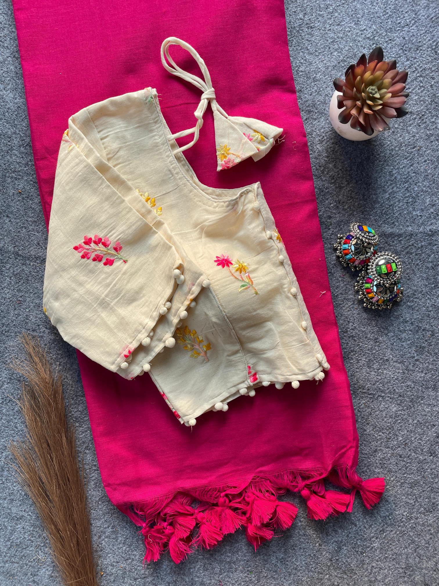 Blousewala khadi with blouse vol 3 catalog surat special cotton sarees wholesale price online