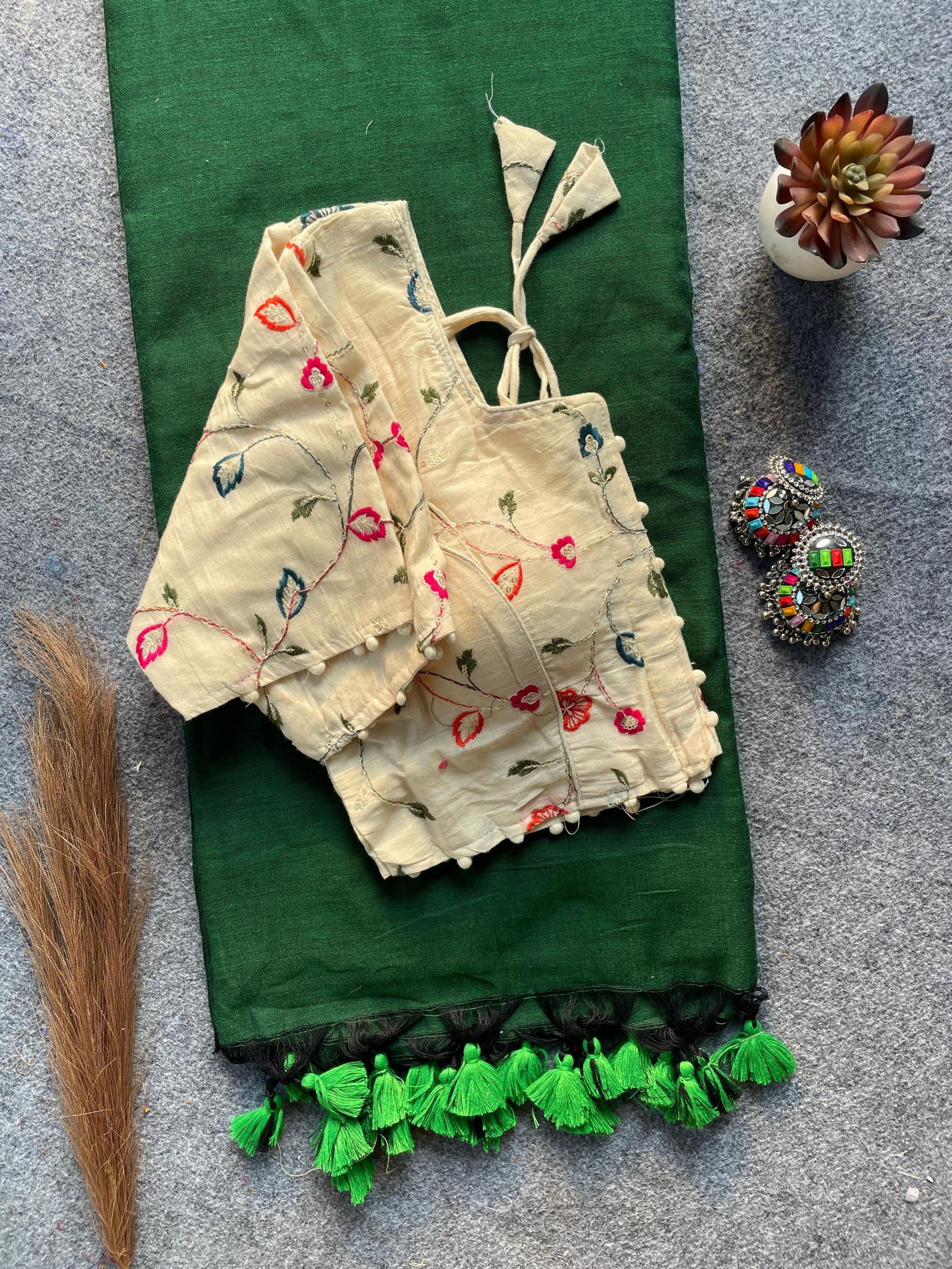 Blousewala khadi with blouse vol 3 catalog surat special cotton sarees wholesale price online