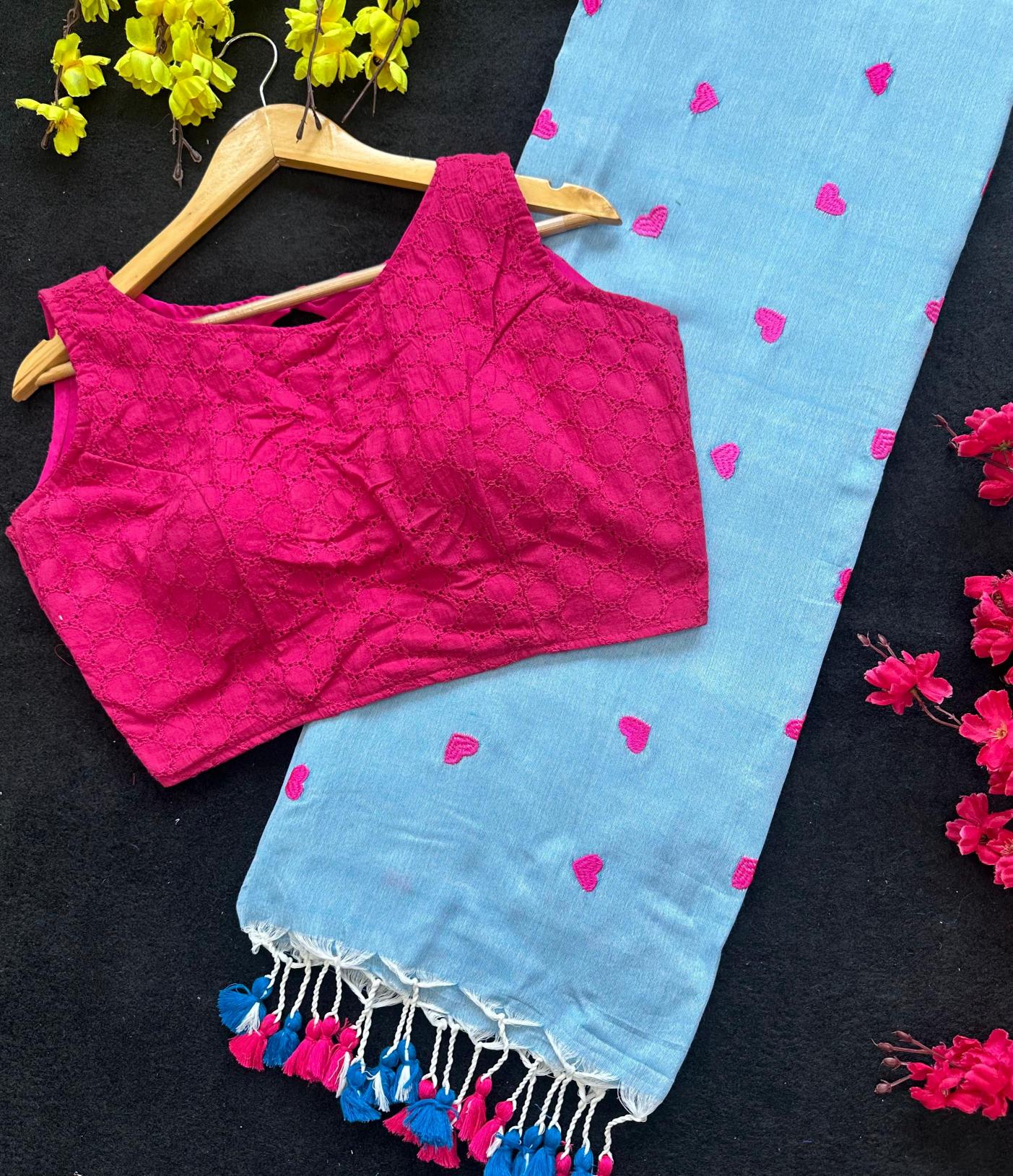 Blousewala LK02 catalog sarees with blouse wholesale shop