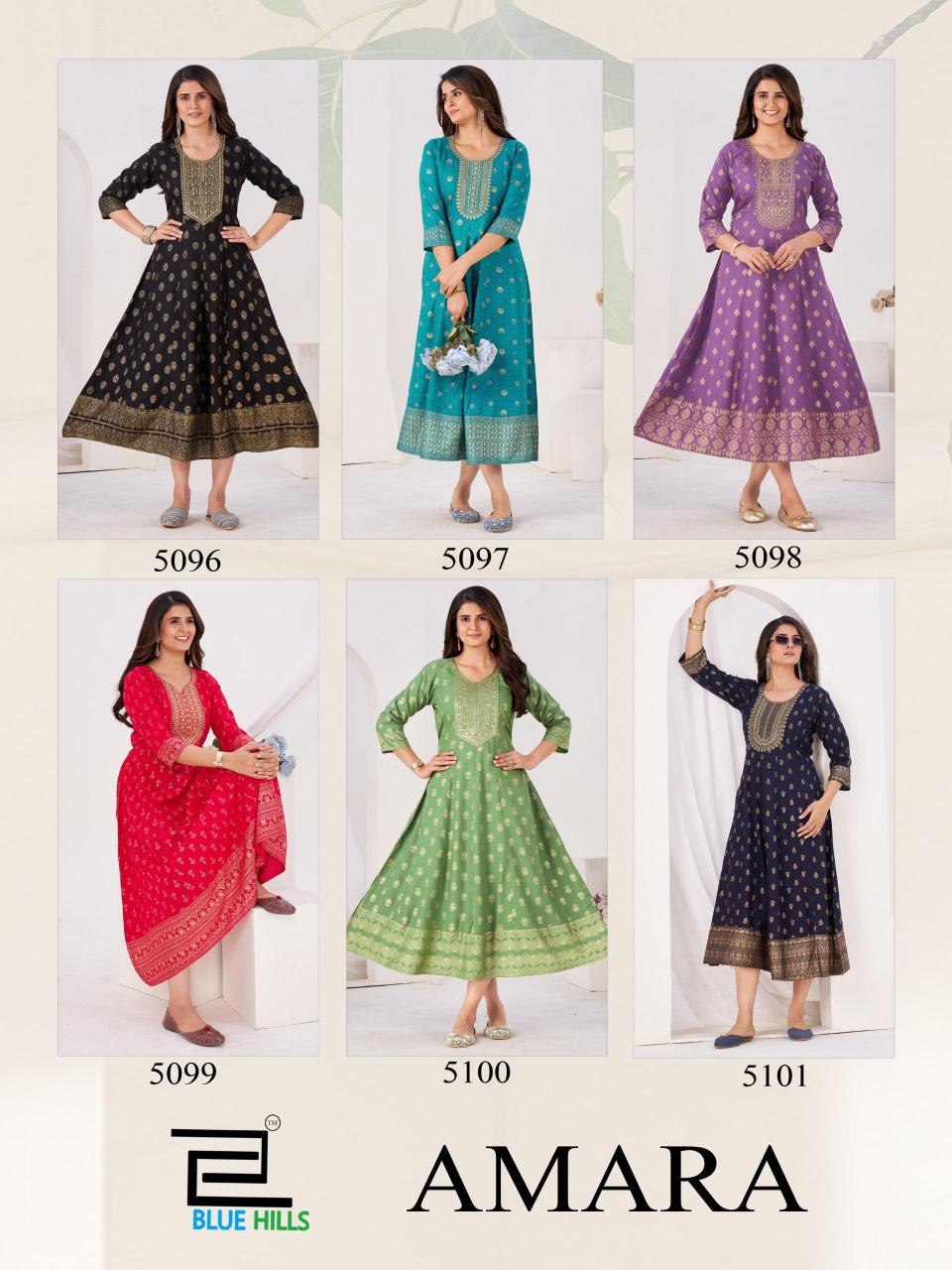Blue Hills Amara catalog wholesale kurti manufacturer supplier dealer online mumbai