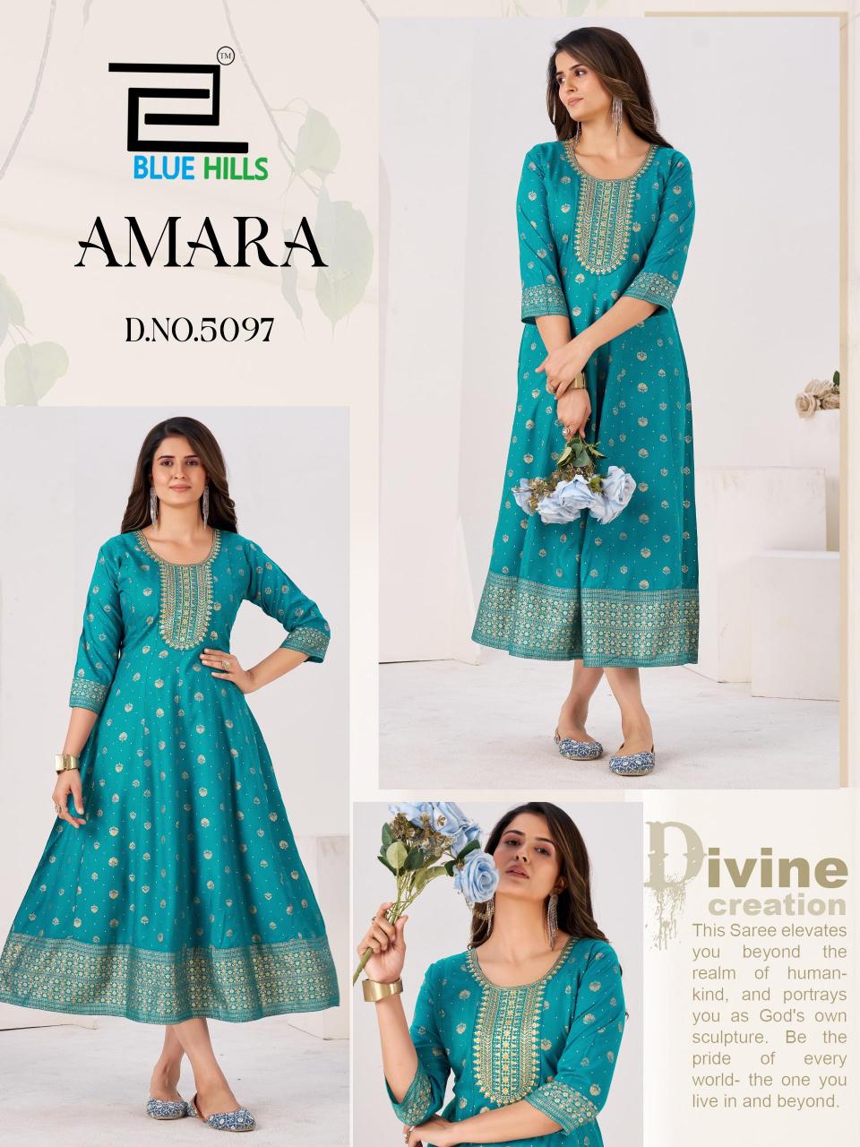 Blue Hills Amara catalog wholesale kurti manufacturer supplier dealer online mumbai