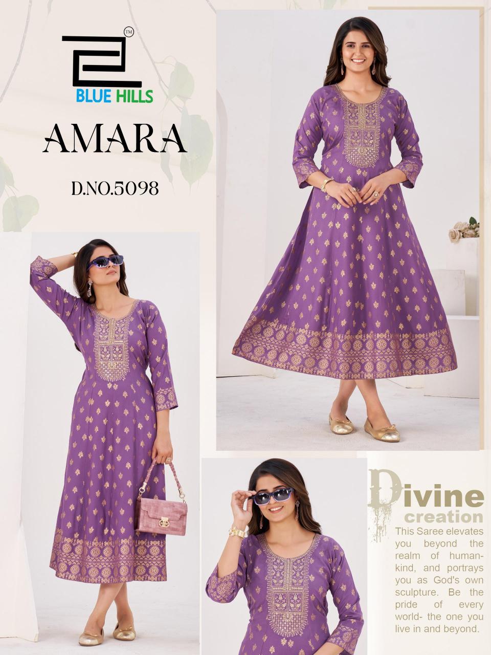 Blue Hills Amara catalog wholesale kurti manufacturer supplier dealer online mumbai