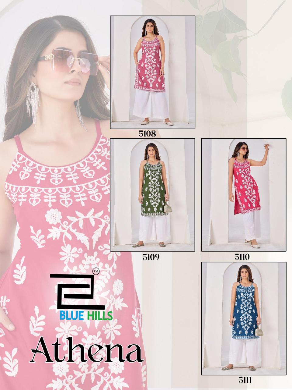 Blue Hills Athena catalog wholesale kurti market in gwalior