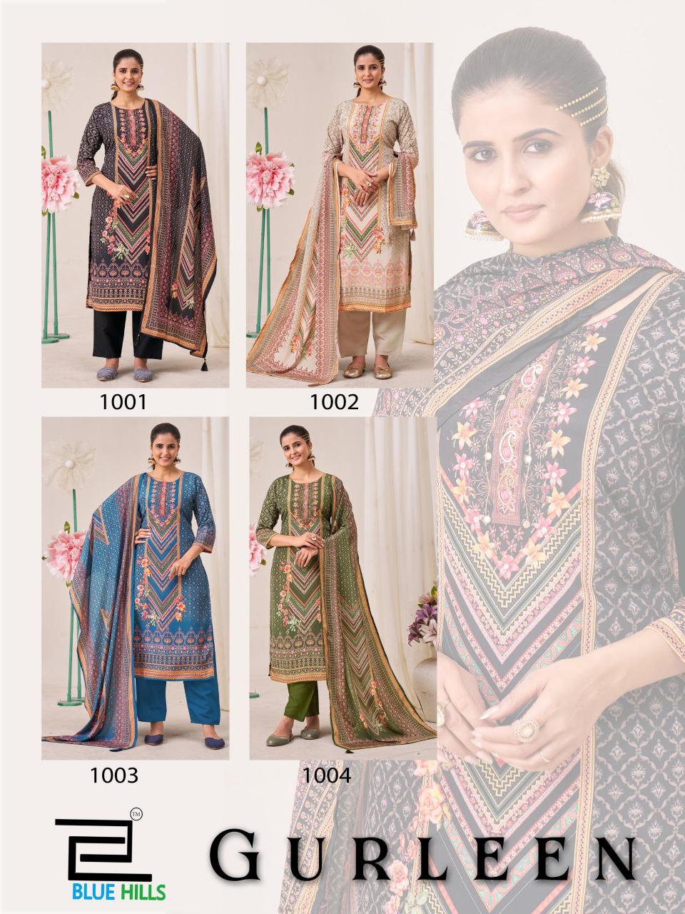 Blue Hills Gurleen catalog wholesale kurti from surat online shopong