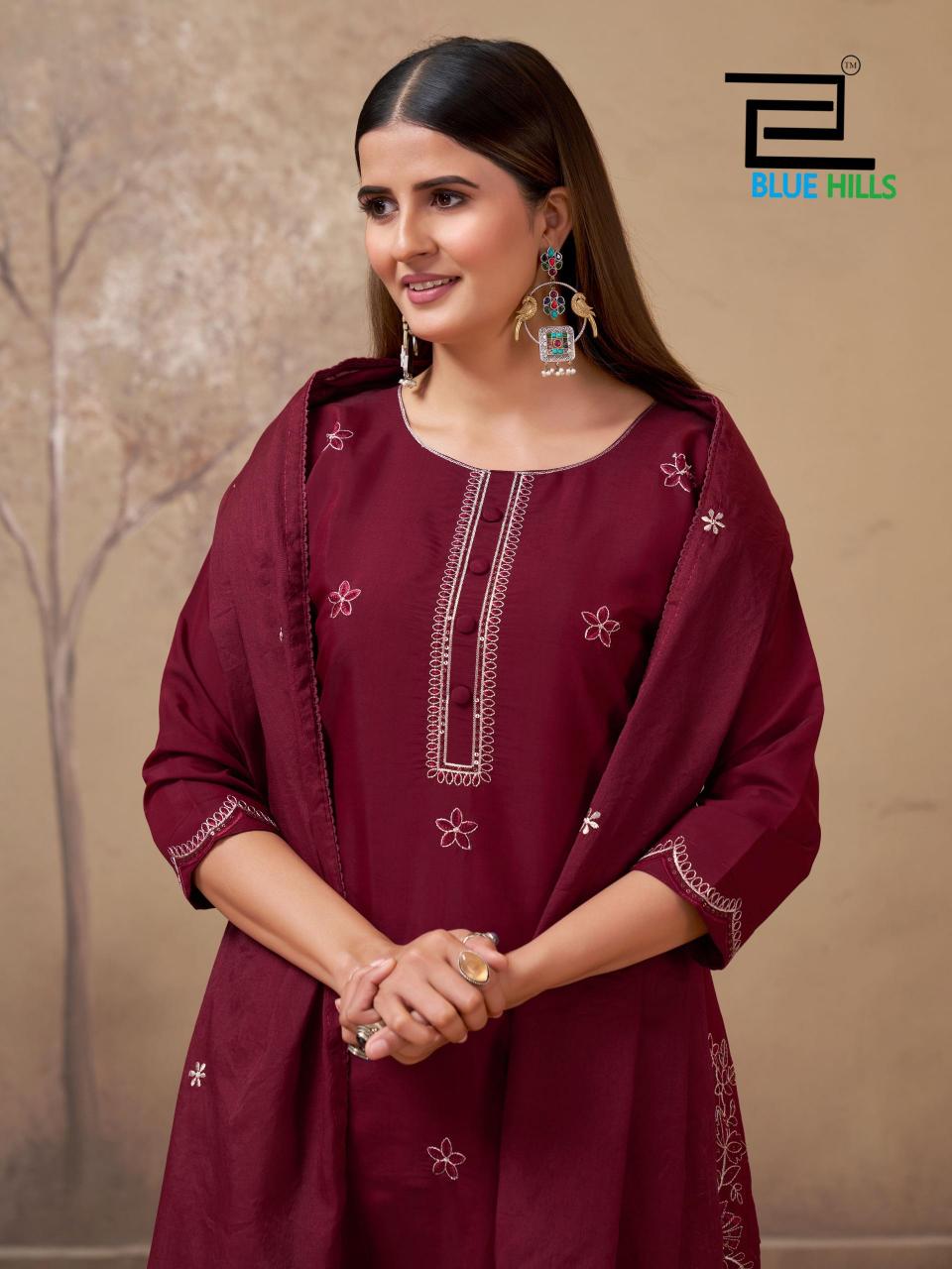 Blue Hills Hiba catalog mumbai wholesale manufacturer kurti