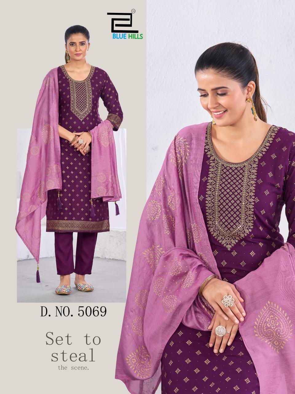 Blue Hills Royal Touch Vol 20 catalog designer kurtis in wholesale price
