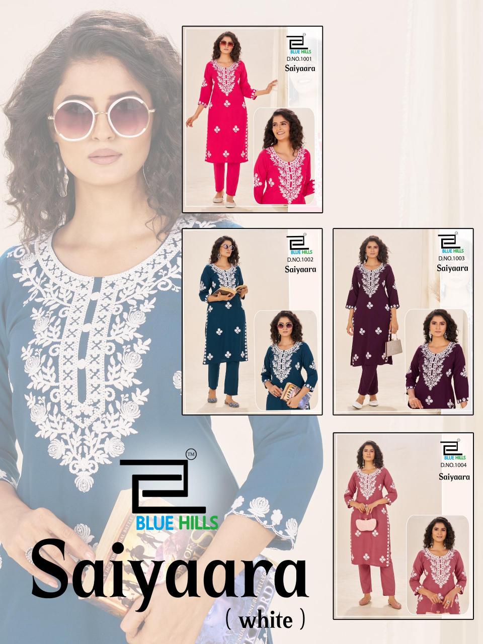 Blue Hills Saiyaara catalog readymade kurti wholesale market