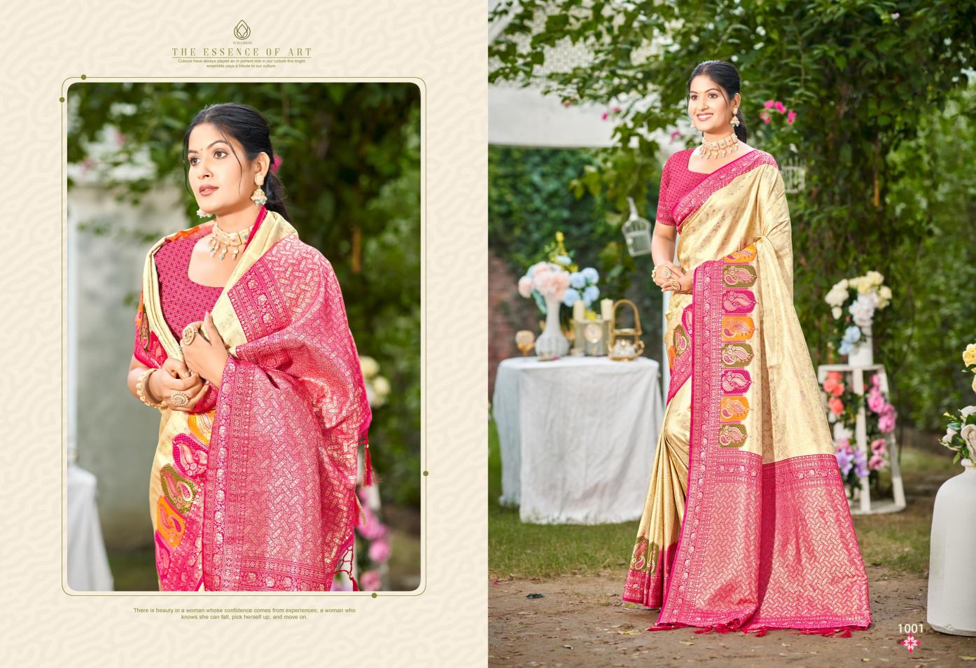 Bunawat - Priyanshi Silk Sangam Prints Silk  Woven Work Traditional Saree