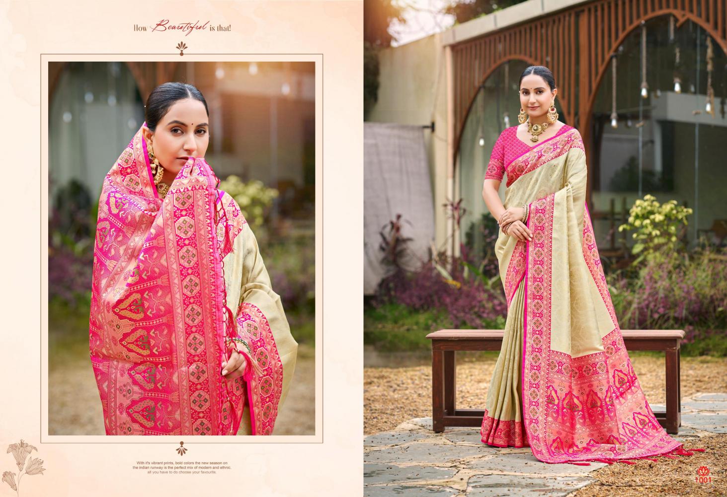 Bunawat - Silkina SIlk Sangam Prints Silk Woven Work Traditional Saree