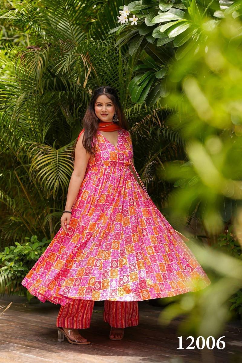 Clora Vol 12 catalog wholesale anarkali kurti surat