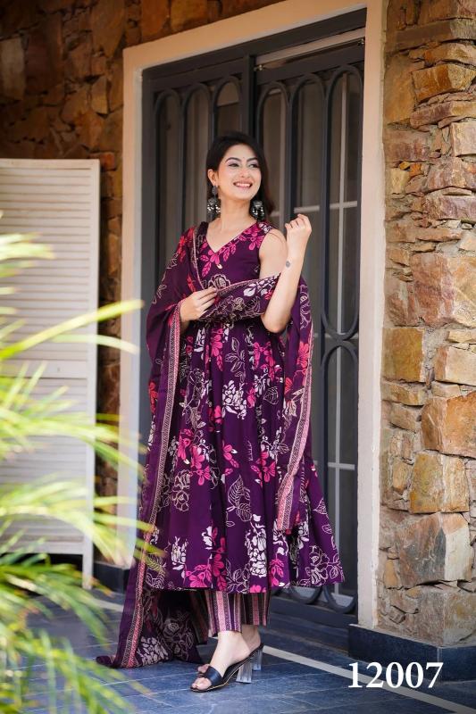 Clora Vol 12 catalog wholesale anarkali kurti surat