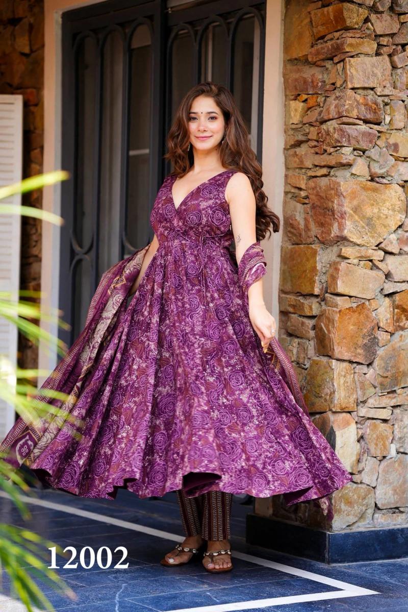 Clora Vol 12 catalog wholesale anarkali kurti surat
