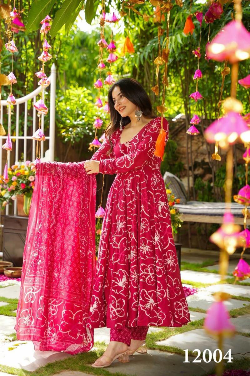 Clora Vol 12 catalog wholesale anarkali kurti surat