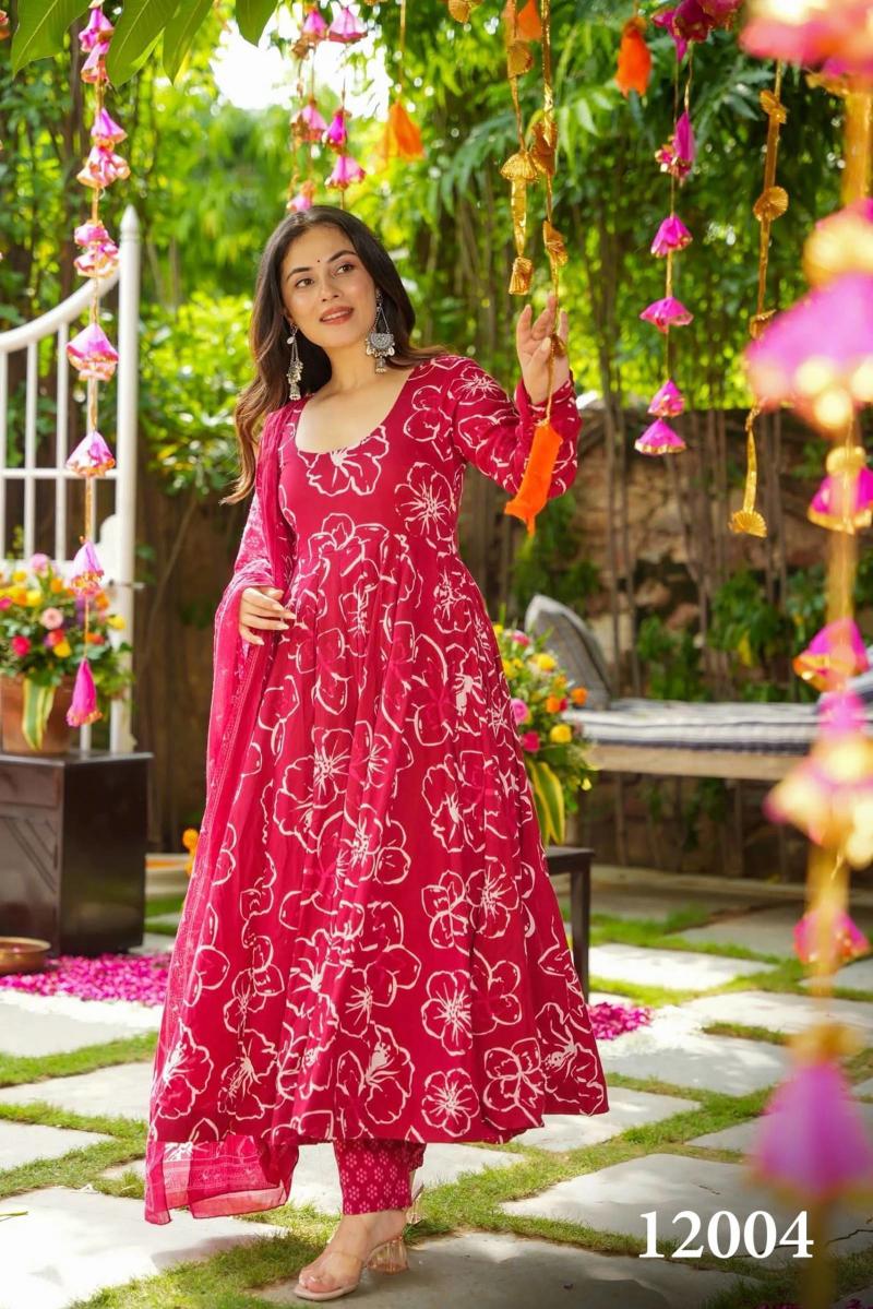 Clora Vol 12 catalog wholesale anarkali kurti surat