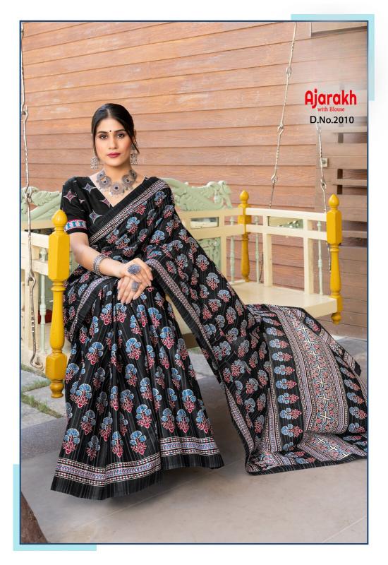Dazira Ajarakh vol 3 catalog antra sarees catalogue
