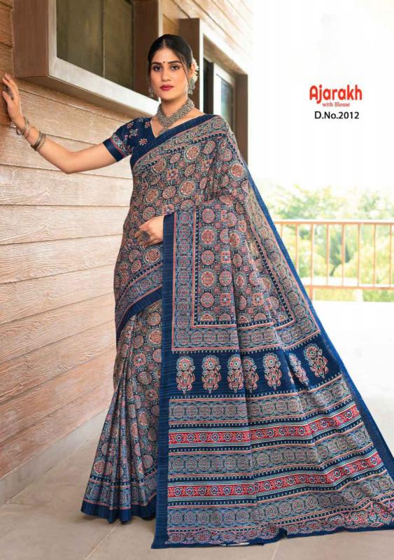 Dazira Ajarakh vol 3 catalog antra sarees catalogue