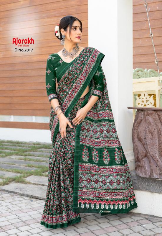 Dazira Ajarakh vol 3 catalog antra sarees catalogue