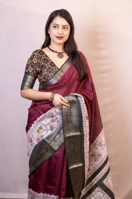 Dazira kalamkari catalog maa saree surat