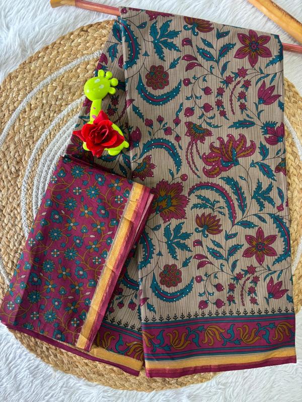 Dazira Malai Cotton catalog surat cotton sarees 