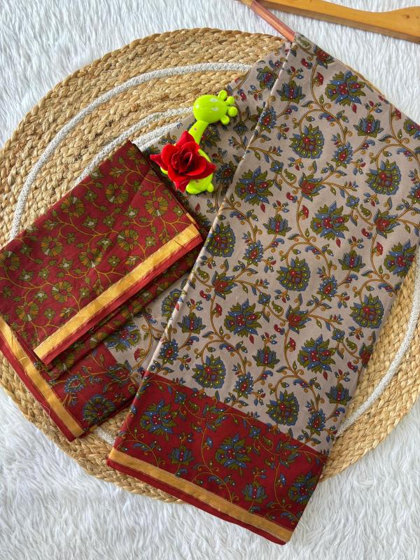 Dazira Malai Cotton catalog surat cotton sarees 