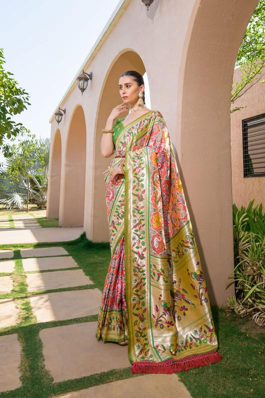 Dazira Paithani Sparrow catalog wholesale saree business