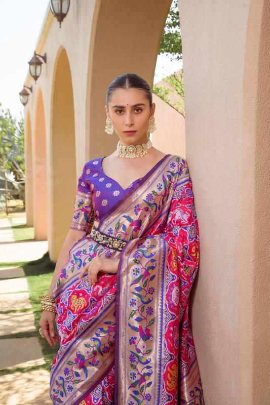 Dazira Paithani Sparrow catalog wholesale saree business