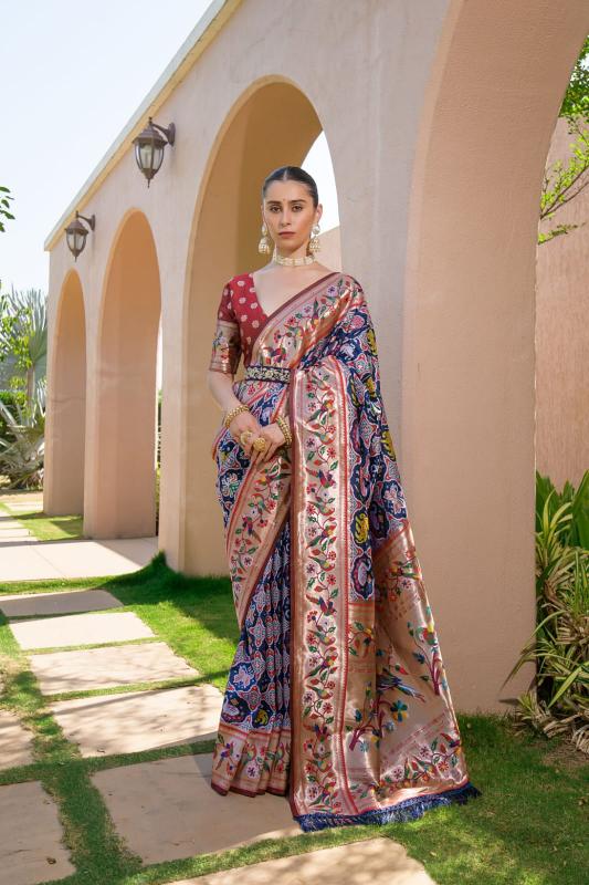 Dazira Paithani Sparrow catalog wholesale saree business
