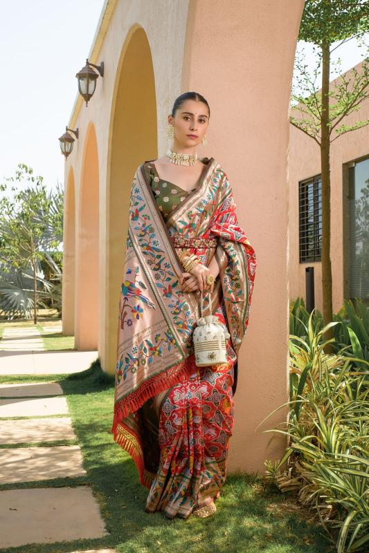 Dazira Paithani Sparrow catalog wholesale saree business