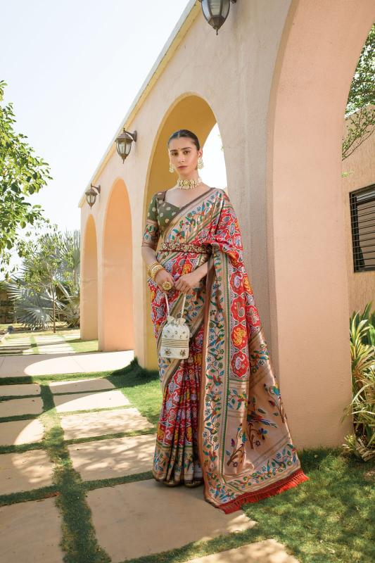 Dazira Paithani Sparrow catalog wholesale saree business