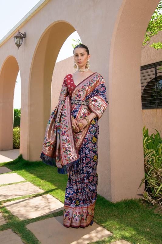 Dazira Paithani Sparrow catalog wholesale saree business
