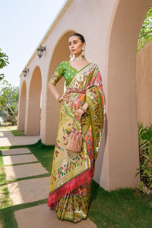 Dazira Paithani Sparrow catalog wholesale saree business