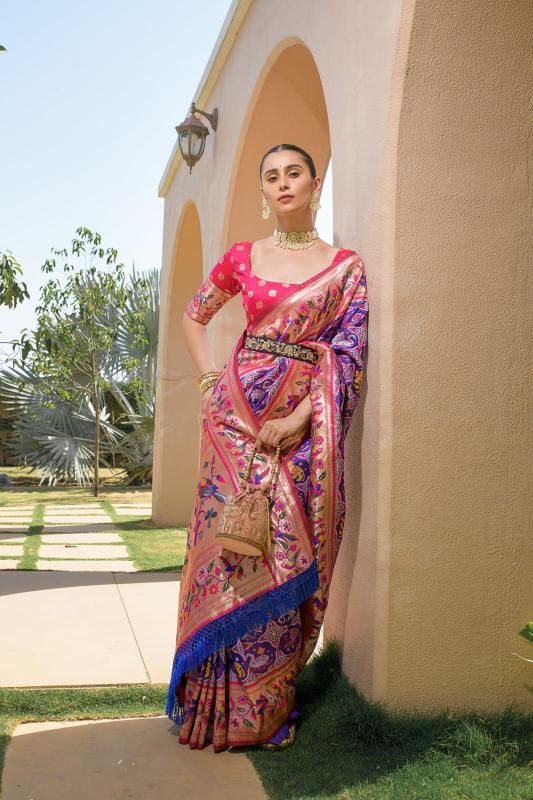 Dazira Paithani Sparrow catalog wholesale saree business