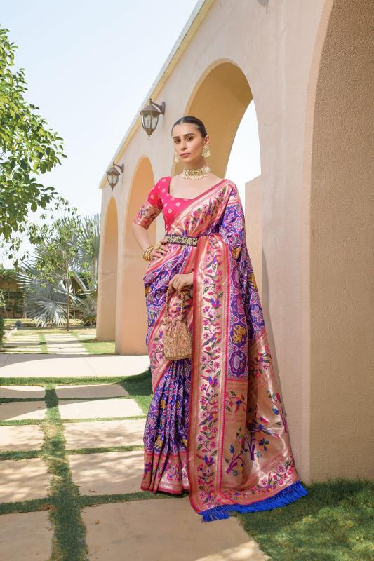 Dazira Paithani Sparrow catalog wholesale saree business