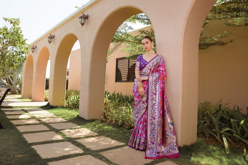 Dazira Paithani Sparrow catalog wholesale saree business