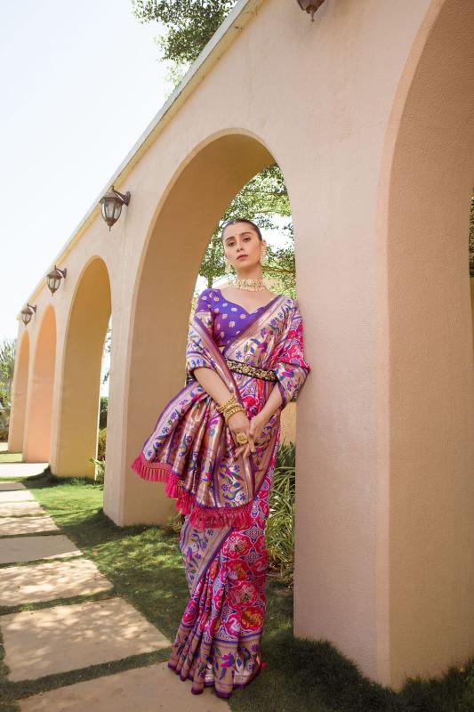 Dazira Paithani Sparrow catalog wholesale saree business